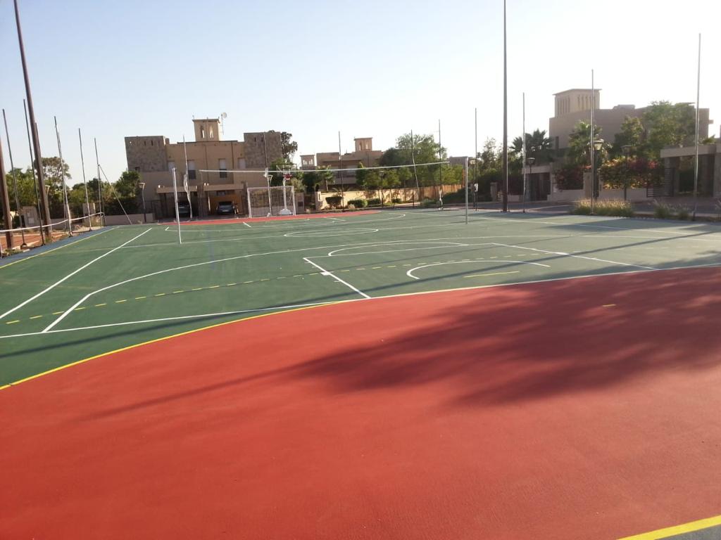 Terrain de volley ball