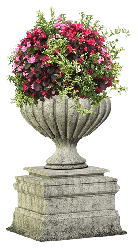 Vase de jardin